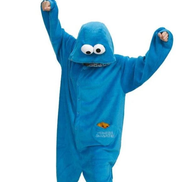 kigurumi Other - Cookie Monster adult custom